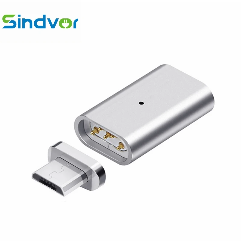

Sindvor Magnetic Micro USB Charging Adapter Magnetic Converter Data Charger For Samsung Huawei Xiaomi LG Sony HTC Android Phone