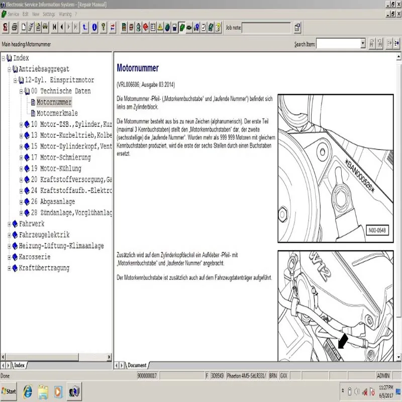  El Software más nuevo Elsawin 5.3y ELSAwin 52 se instaló bien con 500GB HDD en CF-19 ordenador port