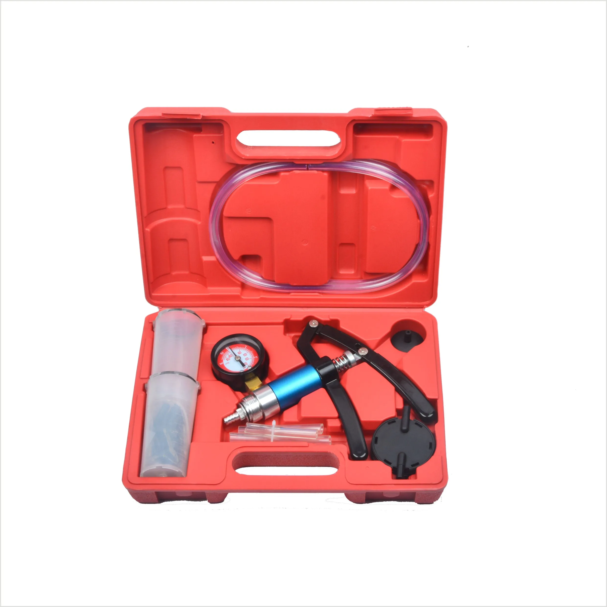 Hand Held Vacuum Pressure Pump Tester Brake Fluid Bleeder Bleeding Kit Tools