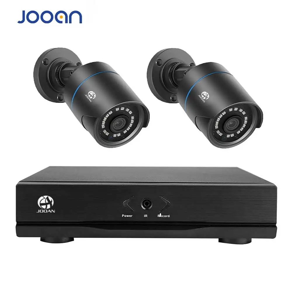 JOOAN Security Camera System Outdoor 4CH DVR And 2pcs 720P ...