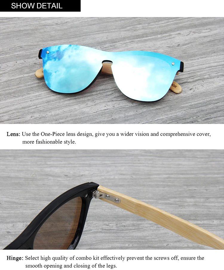 Eco-Friendly Wooden Sunglasses 3