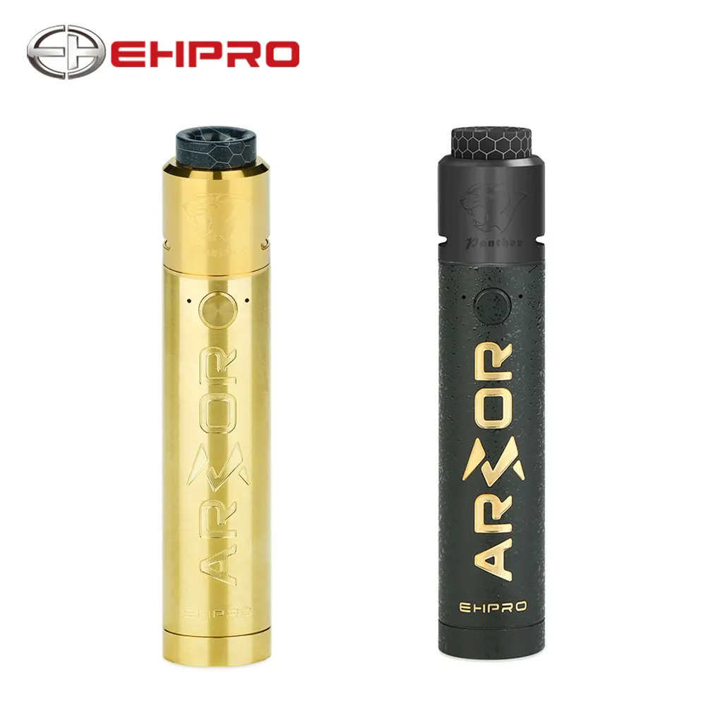 

Original Ehpro Armor Prime Mech Kit with Ehpro Panther RDA Tank supports 0.15ohm coil no 18650 battery Electronic Cigarette kit