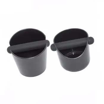 

ABS Coffee Knock Box Espresso Grounds Container for Barista + Non-slip Base