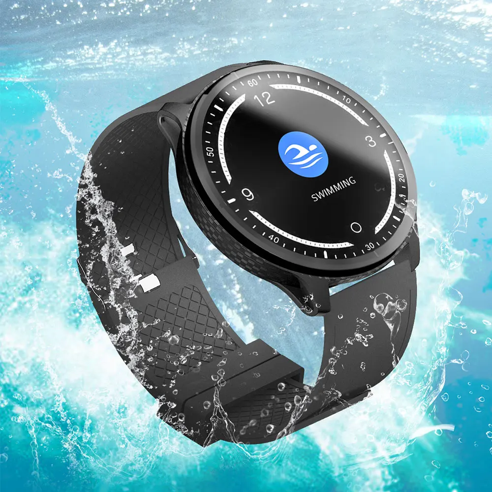 Смарт часы Дамская Мода Цвет Экран Smart Band IP68 Водонепроницаемый фитнес браслет