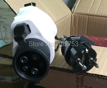 J1772 with EU wall socket
