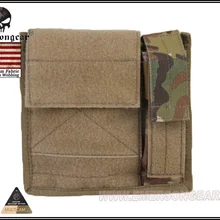 Emersongear Тактический Admin и свет карта чехол Молл сумка Военная Airsoft мешок тактический аксессуар EM9022 мультикам черный AOR