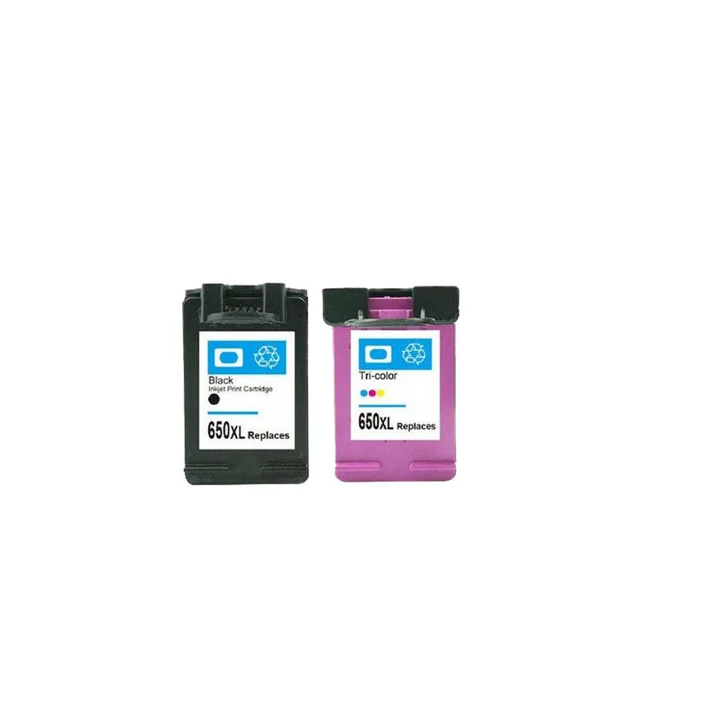 

2PK For HP 650 Ink Cartridge For HP650 High Capacity deskjet 1015 1515 2515 2545 2645 3515 4645 Ink jet Printer Free Shipping
