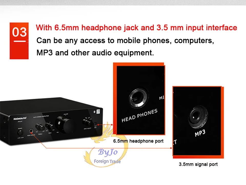 Усилитель Nobsound PM1 hifi bluetooth NFC 20 Вт + BT или без две версии усилитель мощности 220