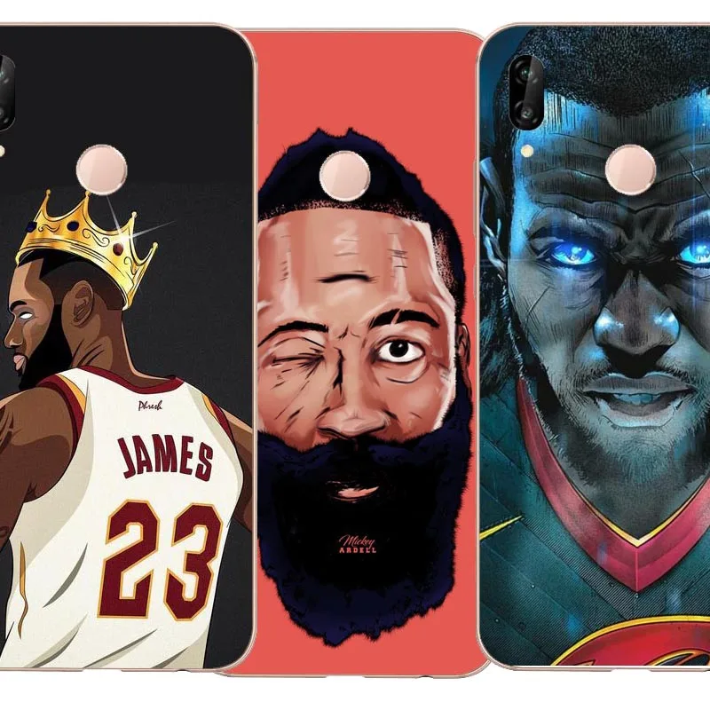 

LeBron James Hard plastic Phone Case for HuaWei P8lite p9 lite p10lite p20 P20lite P20plus Cover Coque Shell