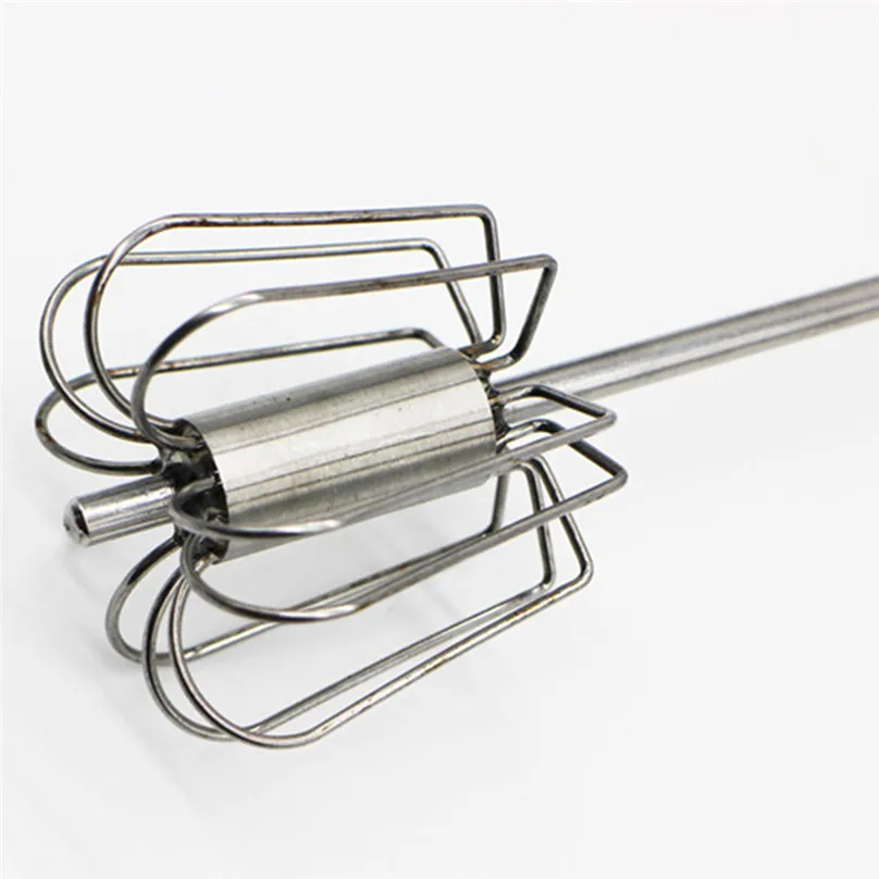Stainless Steel Semi-Automatic Whisk Mixer Balloon Egg Milk Beater Cooking Tool Hand Rotating Cooking Egg Tool #3d11 (6)