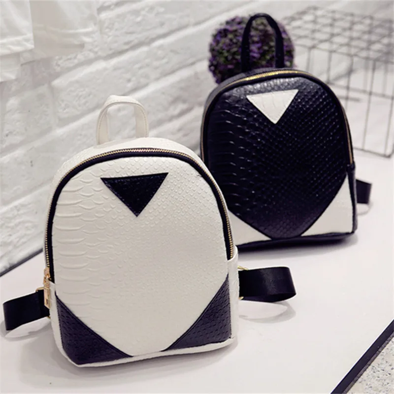 Concise Serpentine Girls School Mochila Women Leisure Backpack For Female Teenage Lady Cute Casual Bags Rucksack | Багаж и сумки