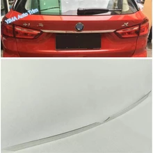 Lapetus Auto Styling Rear Trunk Tailgate Up Tail Door Decoration Strip Bezel Cover Trim Fit For BMW X1 F48 2016 2017 2018 2019 1pcs for bmw body door tailgate tail cover rear cover plug connector used