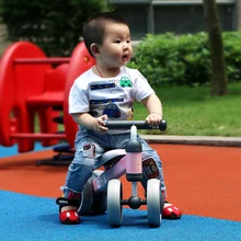 Милые мини Glide велосипед ребенка балансировщик с колесами без ног педальные скутеры малышей ходунки коляски детские игрушки подарок на день рождения