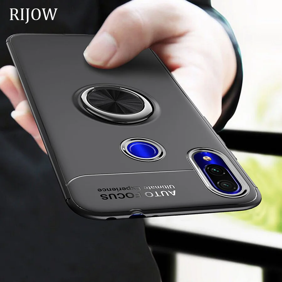 

Global Xiaomi Redmi Note 7 Pro Case Redmi Note 6 5 K20 Pro Cover Invisible Ring Bracket Phone Xiomi Redmi S2 6A Cases Mi 9 SE