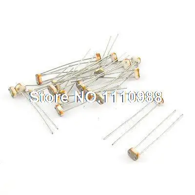 20 x фоторезистор 10-20K ohm GL5528 Фоторезисторы электрическое сопротивление |