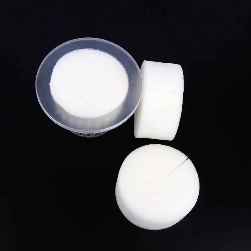 10pcs 85mm by 40mm Hydroponics Sponge Soilless Hydroponic Vegetables Nursery Seedling Sponge