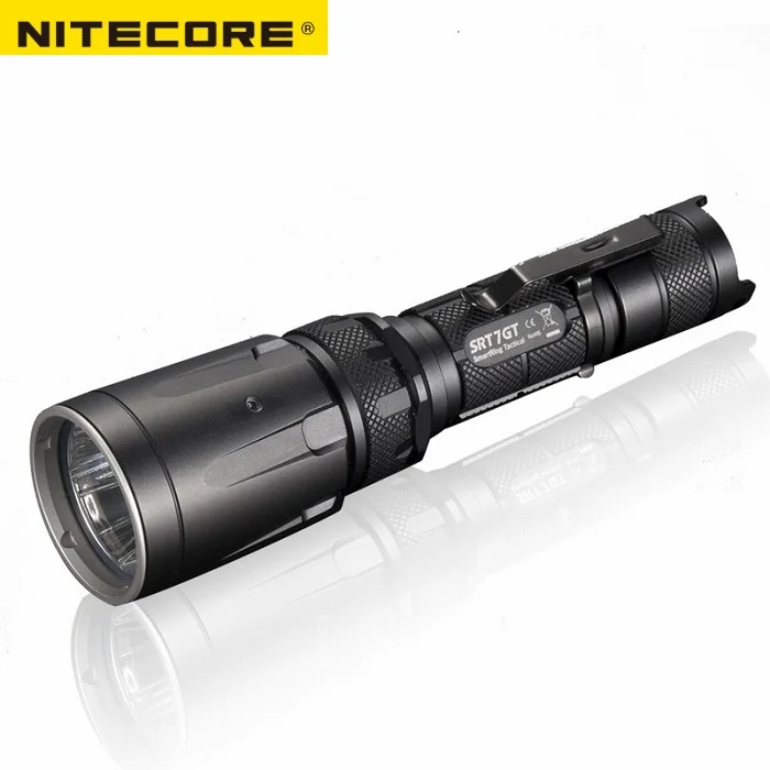 NITECORE SRT7GT 1000 люмен CREE XP L HI V3 Четыре Цвета УФ светодиодный фонарик умный кольцо