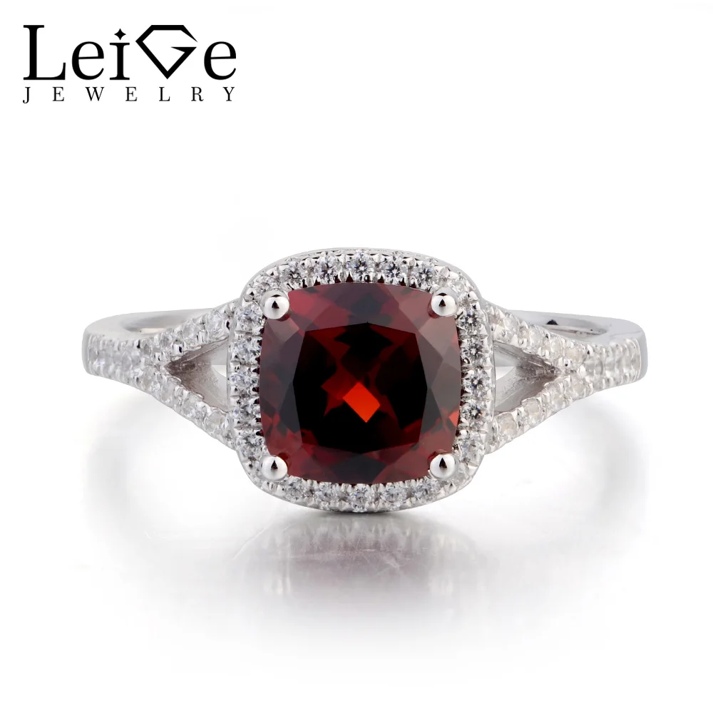 Leige Jewelry January Birthstone Engagement Ring Natural Ring