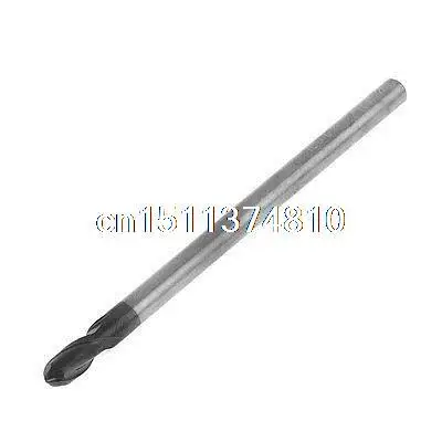 

Helical Groove 2 Flute Tungsten Carbide Cutter End Mill 3x22x6x100mm