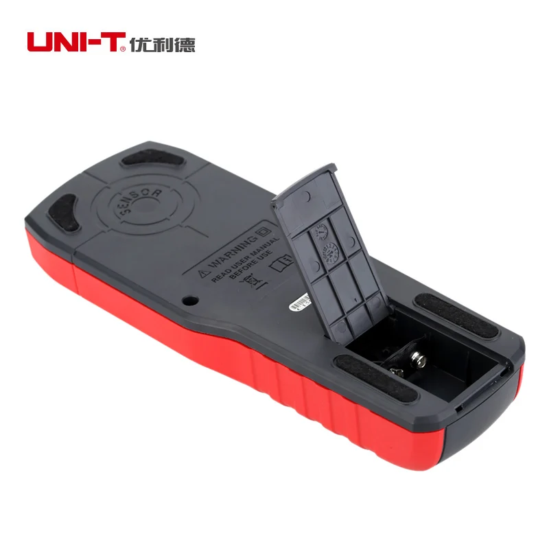 Goedkoop UNI T UT387B Muur Scanner Metal Detector Vinden Metalen Hout Studs AC Voltage Live Wire Detecteren Elektrische Doos Finder Buzze LED FLASH