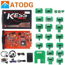 DHL онлайн версия KESS 5,017 ЕС Версия Kess V2 V5.017 V2.23 KTAG V7.020 без маркера OBD2 менеджер Тюнинг Комплект K-TAG 7,020