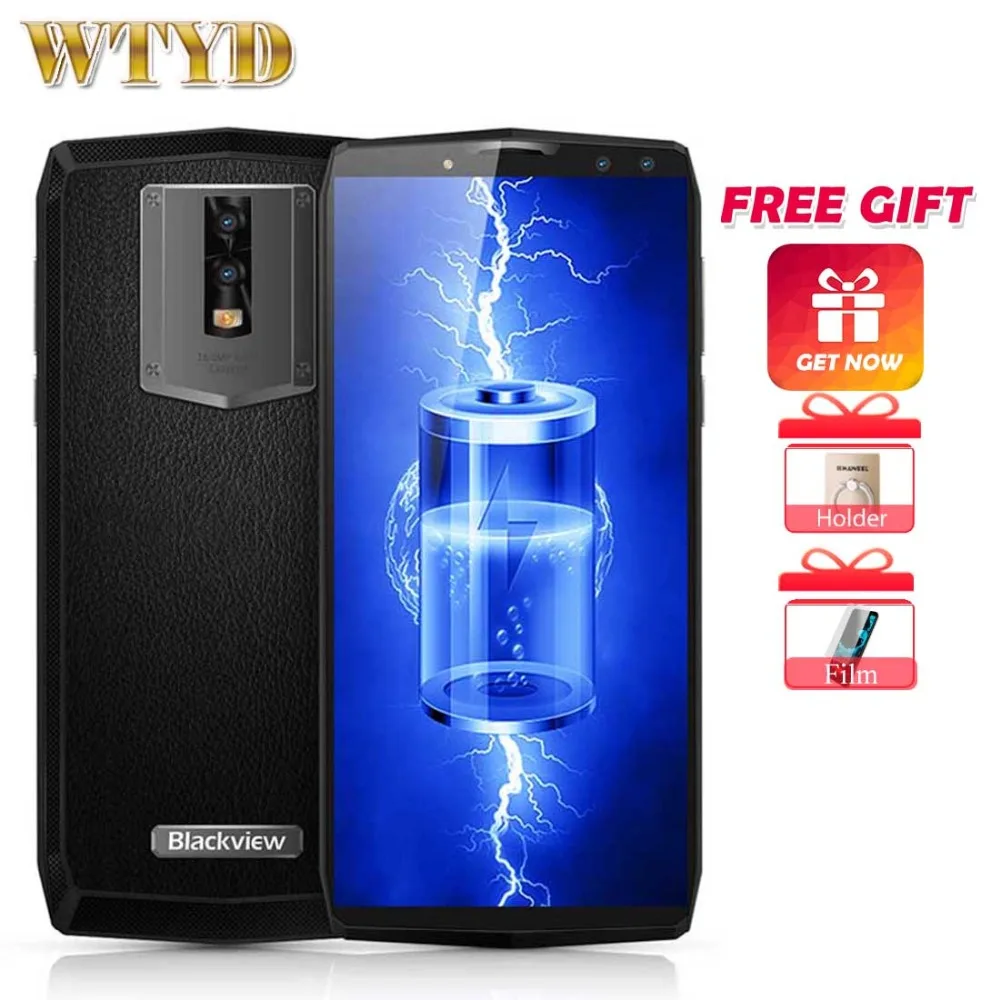 Blackview P10000 PRO смартфон 11000 мАч Быстрая зарядка батареи MT6763 Face ID 18:9 5 99 &quotFHD 4 ГБ 64 16MP