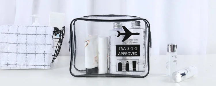 1 шт. TSA сумка для хранения полетов, косметичка, косметичка для путешествий, прозрачная спортивная сумка