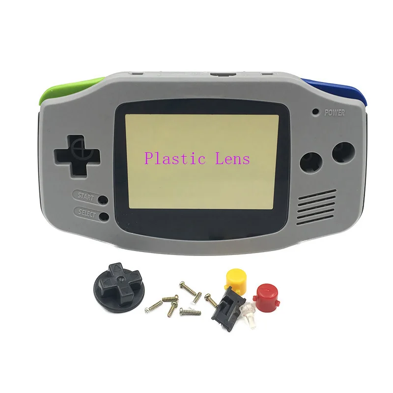 Replacement Grey For Super Famicom Version Housing Shell Case Cover for Nintendo Gameboy Advance GBA Replacement Grey For Super Famicom Version Housing Shell Case Cover for Nintendo Gameboy Advance GBA