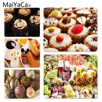 

MaiYaCa Top Quality Baking Cookie And Sweets Durable Rubber Mouse Mat Pad Size for 18x22cm 25x29cm Rubber Rectangle Mousemats