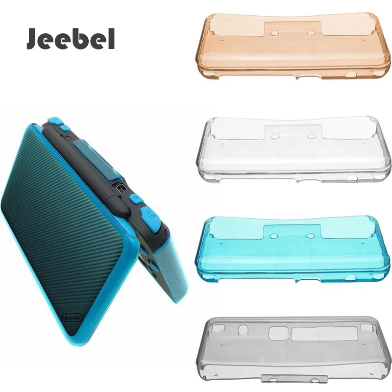 Jeebel nind 2DS XL LL защитный прозрачный 2DS XL чехол для 4 цветов Жесткий чехол Funda 2DS XL чехол