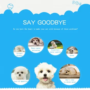 

2.3 liters without silicone mat pet square circulation electric fountain drinking fountain pet drinking water safety filter