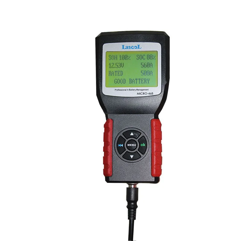  Lancol MICRO468 Car Battery Tester Tool Battery For Car Factory Portable 12V Auto Digital CCA Autom