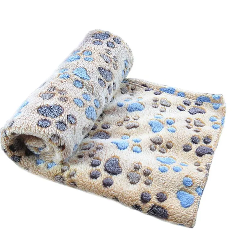 

Winter warm pet cat dod Bed Blanket S/M/L Paws lovely Kitty Puppy Towel cloth sleeping cover sheet warmer pet supply