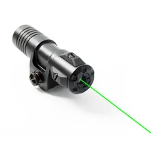 Обтекаемый IPX8 Водонепроницаемый зеленый лазер лазерный видеоискатель Сфера Лазерная указка для охотничьих винтовок с универсальным креплением для рейку