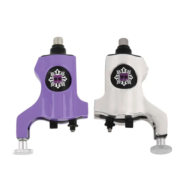 Silver/Purple Rotary Tattoo Machine Bishop Style Professional Tattoo Machine For Liner & Shader Top Quality Silver/Purple Rotary Tattoo Machine Bishop Style Professional Tattoo Machine For Liner & Shader Top Quality