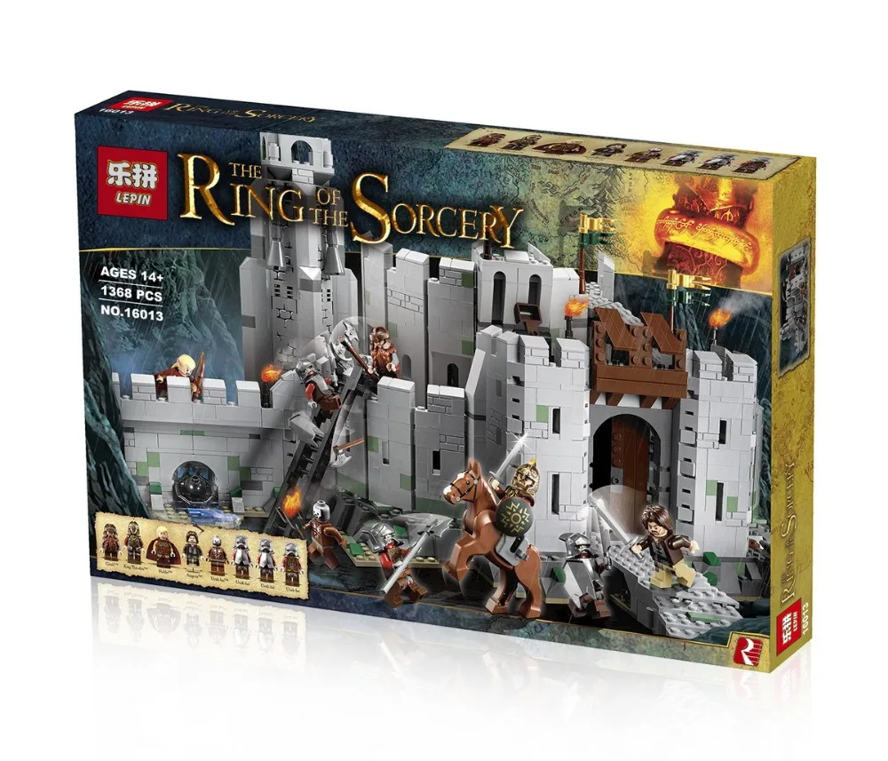 

2017 Hot 16013 The Lord of the Rings Series The Battle Of Helm' Deep Model Building Block Bricks figures Compatible 9474