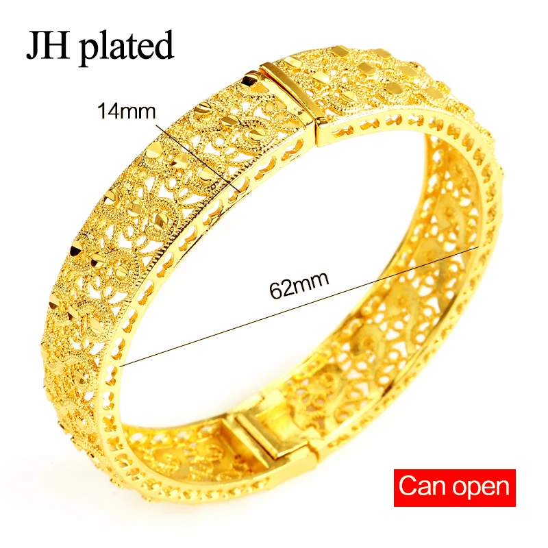 JHplated (одна штука) женский свадебный браслет ювелирные изделия Африканский