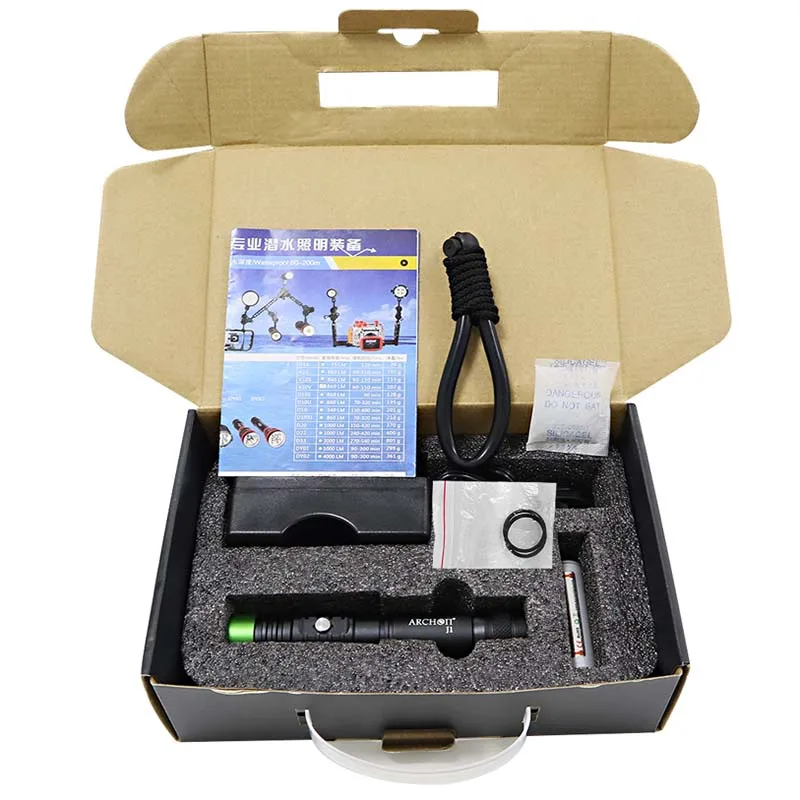 ARCHON J1 Diving laser flashlight (11)