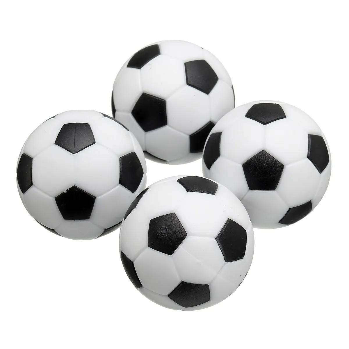 

4pcs/set Plastic Soccer Table Foosball Ball Football Mini Ball Soccer Machine Parts Home Decor