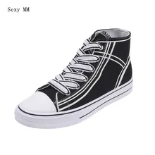 Флуоресценции парусиновая обувь высокая обувь флэтс Для женщин кроссовки дышащие туфли на шнуровке женские Повседневное скейт прогулочные туфли на плоской подошве