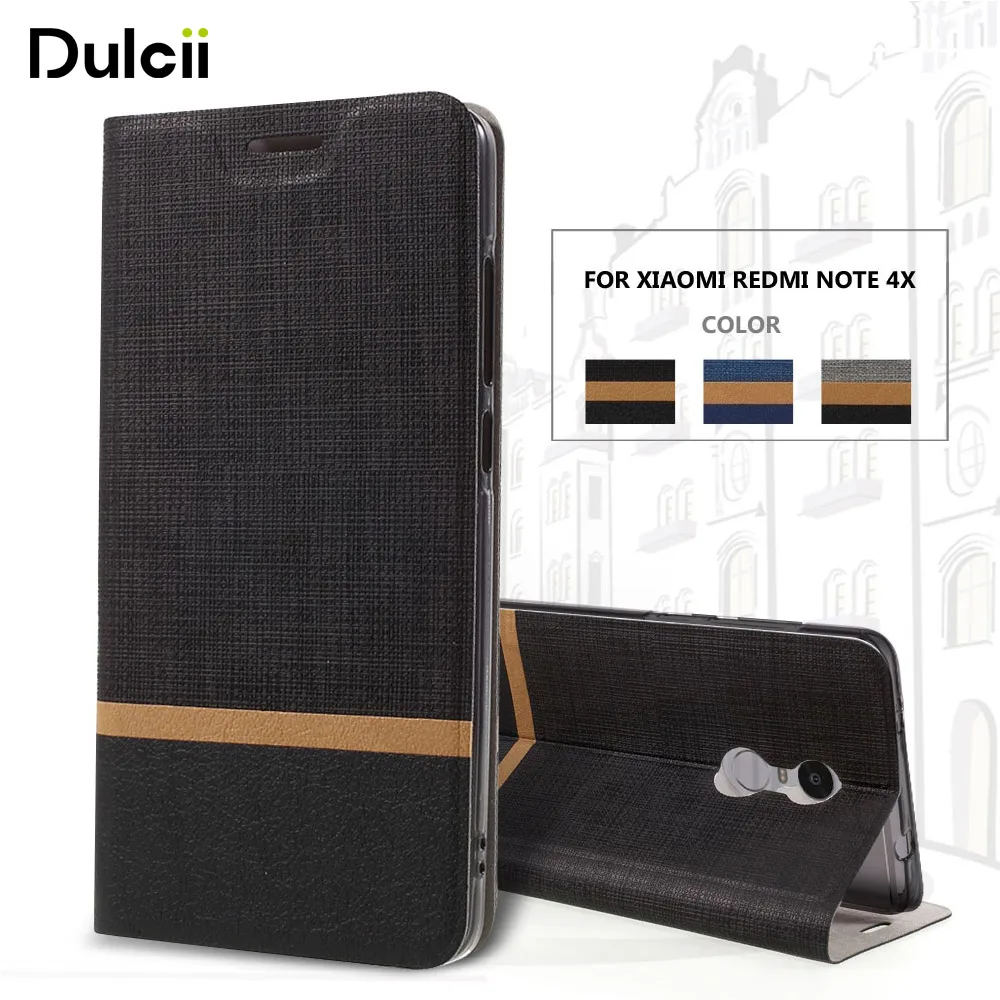 DULCII Phone Bag for Xiaomi Redmi Note 4X Case Cover Cross Pattern TPU Leather Cover Card Holder Case Mobile Smartphone Funda a-mobile-redmi : image DULCII Phone Bag for Xiaomi Redmi Note 4X Case Cover Cross Pattern TPU Leather Cover Card Holder Case Mobile Smartphone Funda a-mobile-redmi