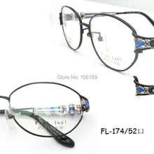Брендовые роскошные очки, японские оригинальные титановые оптические оправы, известный дизайн, хорошее качество,, MOQ1pc(FL173-54mm