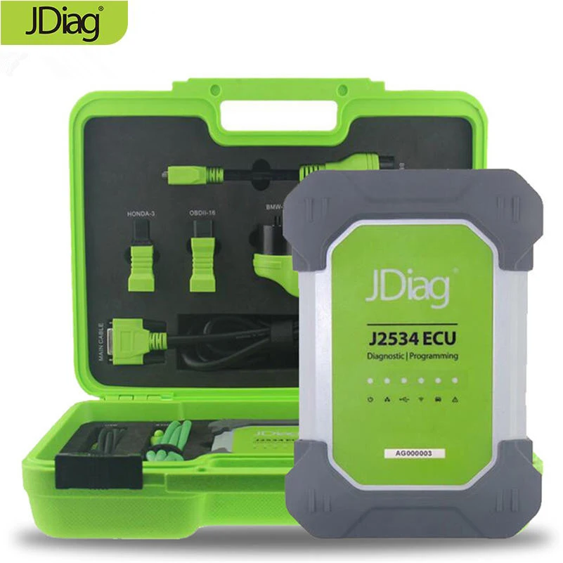 

Original ECU Programmer Tool JDiag Elite II Pro J2534 Professional Auto Diagnostic Tool Super function for Multi-brand vehicels