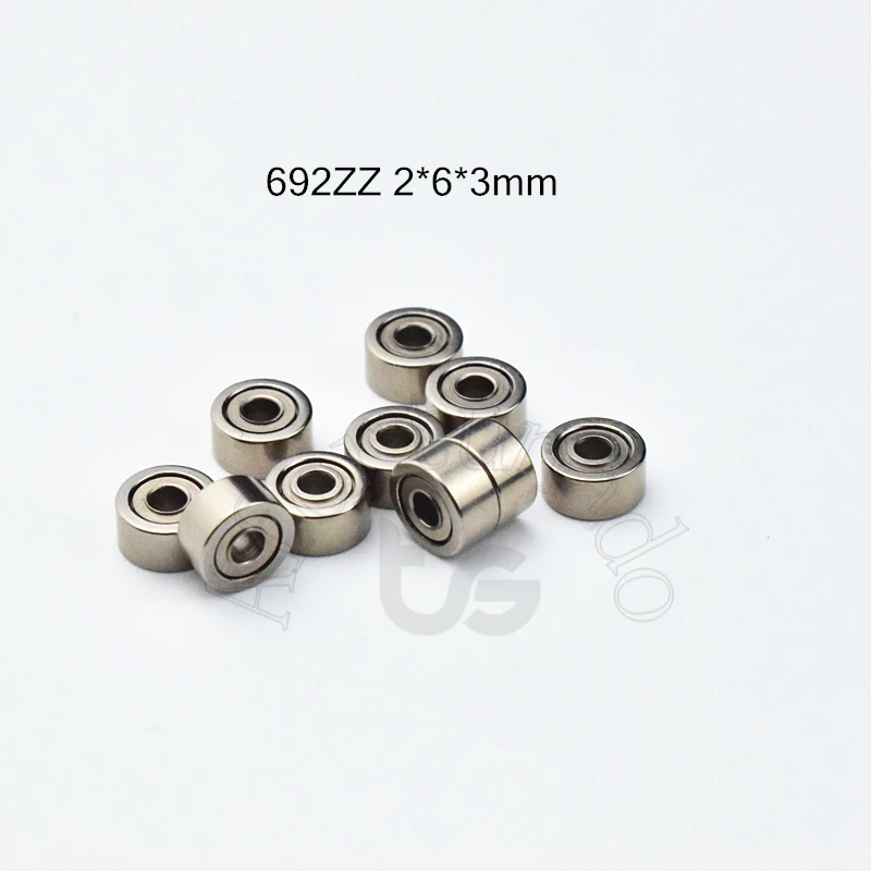 692ZZ 2*6*3 (мм) 10 шт. подшипник для R 620ZZ бесплатная доставка герметичный металлический