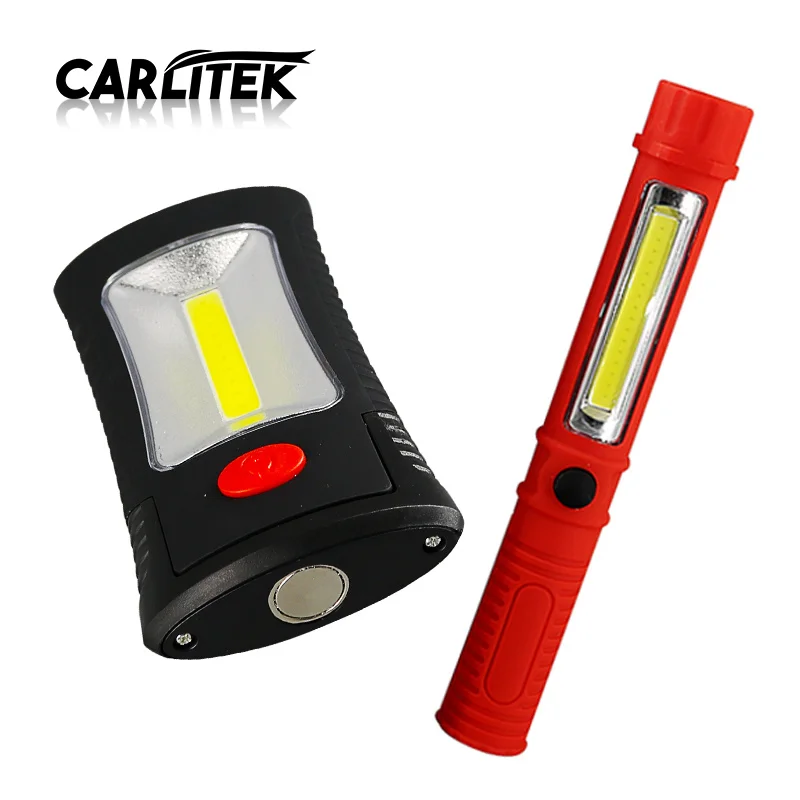 

CARLitek Portable Mini Light Working Inspection light Flashlight Hand Torch Lamp Magnetic Base Pen Light for Repairing Camping