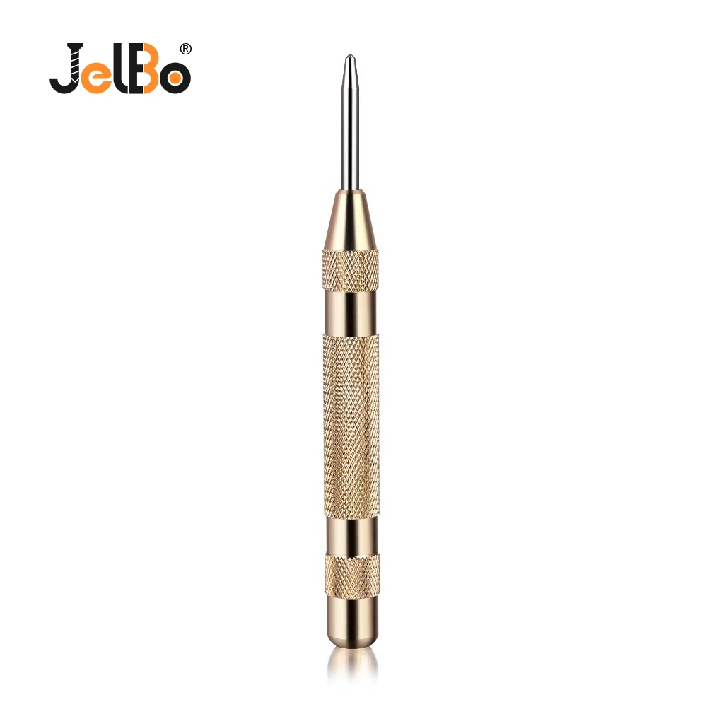  JelBo Drill Automatic Center Pin Punch Drill Bit Tools Power Tools Spring Loaded Marking Starting H