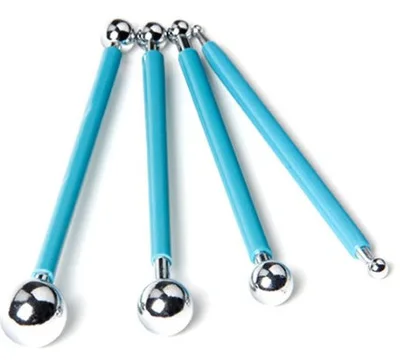 

4Pcs DIY Stainless Baking Cake Fondant Decorating Modelling Tool Sets Top Quality Cake Decoration Baking Tools Essential A306