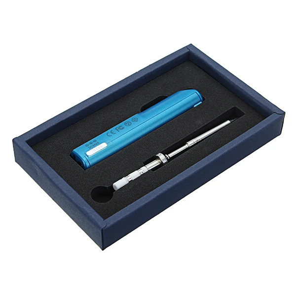 

TS100 Electric Soldering Iron Mini Digital LED Programable Temperature Electric Soldering Iron Welding Easy-dismount