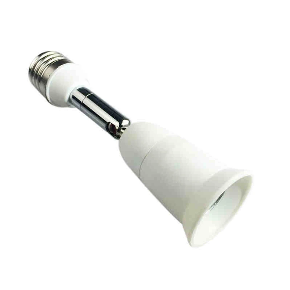 

Light Converter 180 Degree Bulb Base Adapter Accessory E27 Home Anti-burning Plug Lamp Socket Holder Universal Rotatable