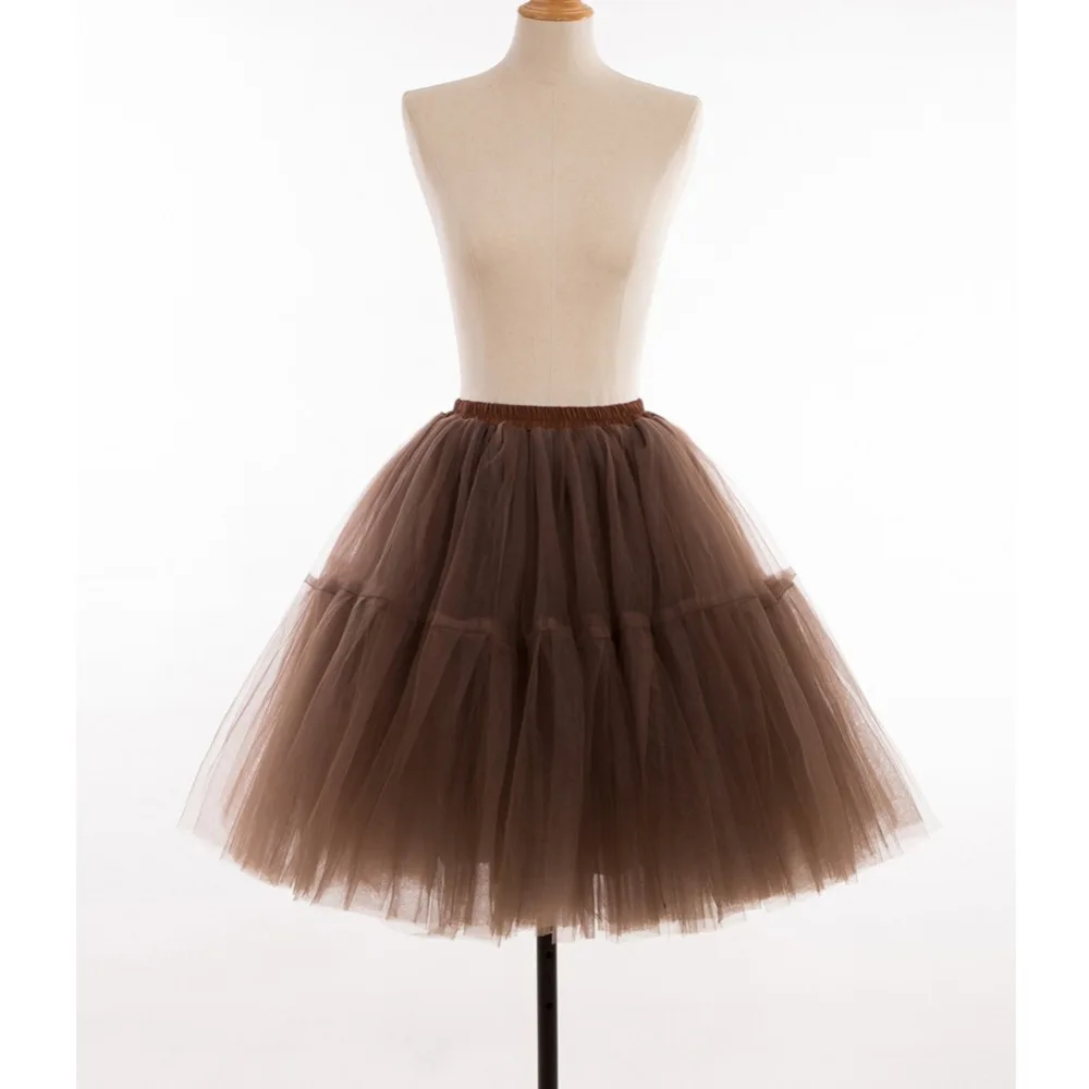  Short  Petticoat Multi color  Short  Underskirt Bridal  Tulle  